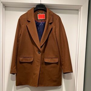 Women’s J Crew Mario Bellucci Overcoat XL